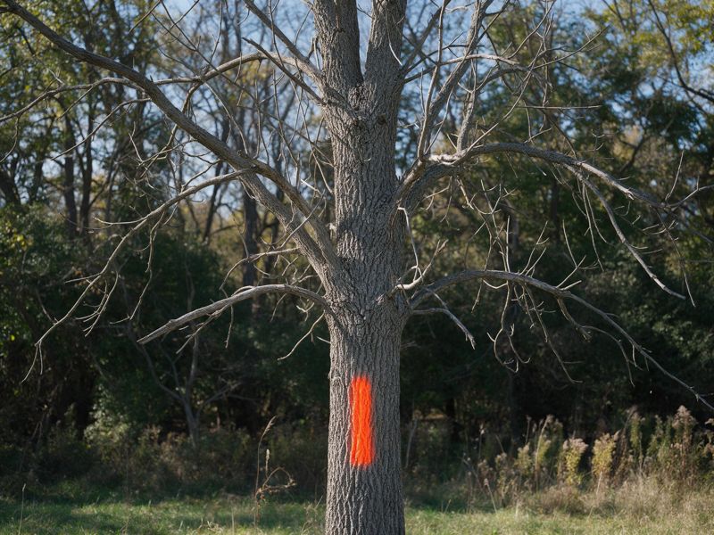tree removal project near Huntsville, AL